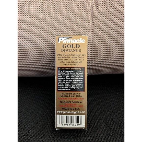 Acushnet Company Pinnacle Gold LS Distance Golf Balls 3 - Picture 3 of 6